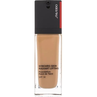 Shiseido Synchro Skin Radiant Lifting SPF30 озаряващ фон дьо тен с лифтинг ефект 30 ml нюанс 340 Oak