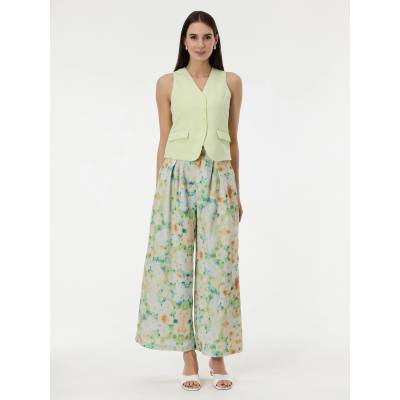 Orsay Светлозелени дамски панталони с шарка ORSAY Orsay | Zelen | ЖЕНИ | 34