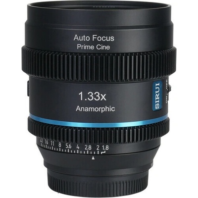 SIRUI 20mm T1.8 1.33X S35 AF Anamorphic Lens (Fuji X, Blue Flare)