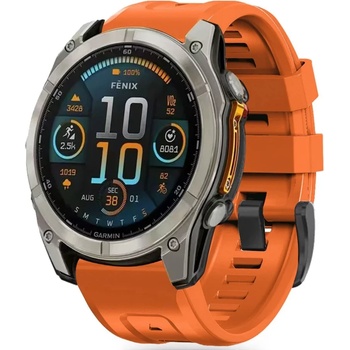 Tech-Protect silicone garmin fenix 5 / 6 / 6 pro / 7 / 8 (47 mm) / e orange (5906302377190)