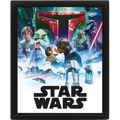 Star Wars : Episoda IV/V - 3D Obraz s rámem 3D Obraz (s rámem)