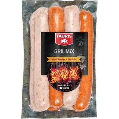 Tauris Gril mix tenké klobásky Venezia+Zipser 440 g