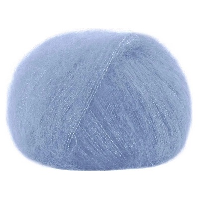 SILK MOHAIR LUX Lana Gatto Farby SILK MOHAIR LUX: 8480 svetlá modrá