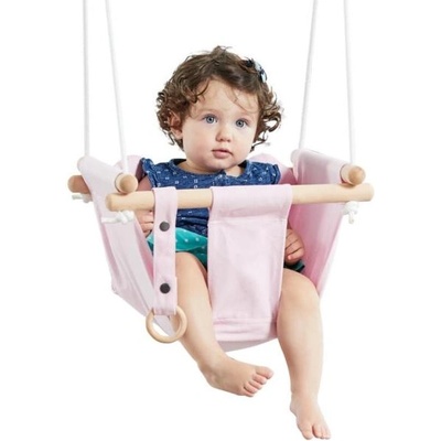 2Kids Toys Детска текстилна люлка 100% памук розова