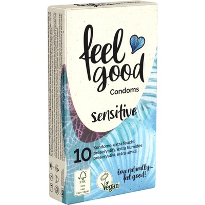 feelgood sensitive extra lubricated 10 ks