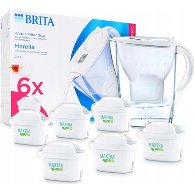 Brita Marella 2,4 l grafit 2024 + filtre MX Pro PO 3 ks