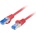 Lanberg пач кабел Cat6a S/FTP LSZH CCA 0, 5 м, червен PCF6A-10CC-0050-R (PCF6A-10CC-0050-R)