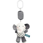 Sensillo Играчка За Количка Черно-Бяла Слонче Sensillo Sensillo