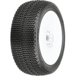 Pro-Line колело 3.3", гуми Buck Shot M3 Buggy, джанта H17 бял (2)