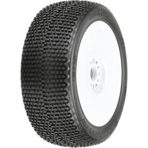 Pro-Line колело 3.3", гуми Buck Shot M3 Buggy, джанта H17 бял (2)