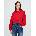 GAP Crop суитшърт с качулка с лого GAP GAP | Cherven | ЖЕНИ | XXS