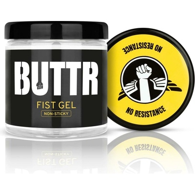 BUTTR Transparentný nelepivý gél na fisting 500 ml