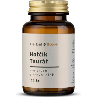 Hořčík Taurát kapsle Pro Srdce a krevní tlak 100 kapslí