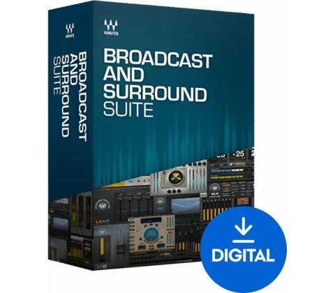 Waves Broadcast and Surround Suite