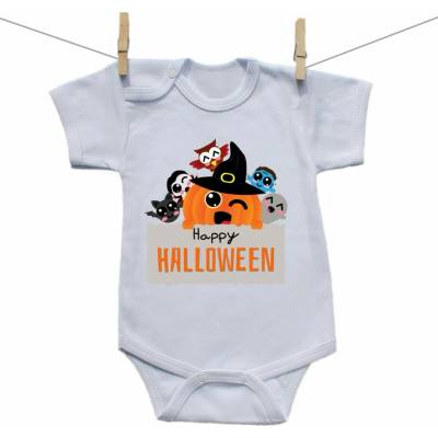 Boodyy Body s krátkym rukávom Happy Halloween