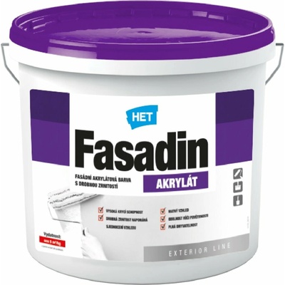 HET Fasadin 3 kg Biela