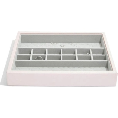 Stackers box na šperky Blossom Pink Leather Small Accessories Layer růžová