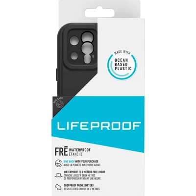 LifeProof Fre - ударо и водоустойчив кейс за iPhone 12, iPhone 12 Pro (черен)