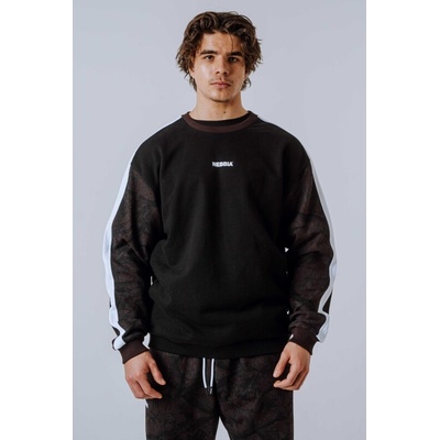 Nebbia Power Him Relaxed Sweatshirt 903 Dark Brown Camo
