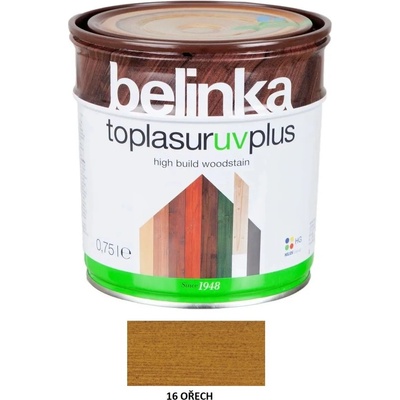 Belinka Toplasur UV Plus 0,75 l ořech