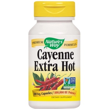 Image 1 of Nature's Way Cayenne Extra Hot 450 mg [100 капсули]