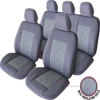 UMBRELLA Калъфи за седалки - Кожени king gray exclusive (125800)