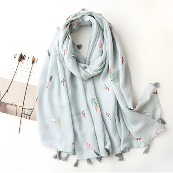 HARAHU Шал et-12088 - Светло зелена kp12088 (et-12088)