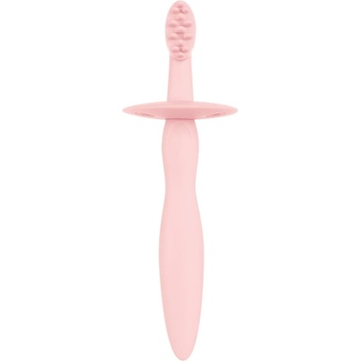 Canpol babies Силиконова четка за зъби Canpol - розова (51/500_pin)