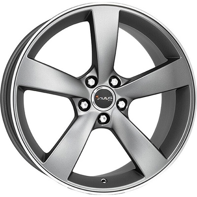 Avus Racing AF10 10x21 5x112 ET18 matt anthracite polished