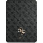 GUESS GUFC13RM24PS4SGK iPad Air 13" 2024 черен магнитен 4G голямо лого (GUFC13RM24PS4SGK)