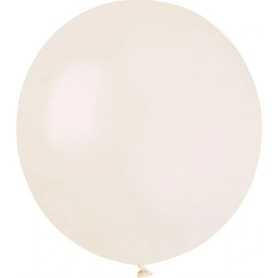Latexové Balónky Pastelové Světle Krémové Béžové Gemar 19" 48 cm