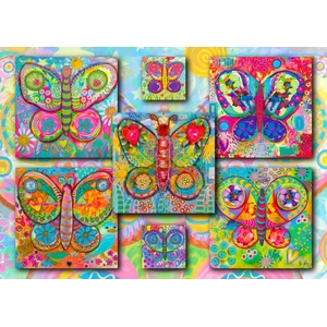 Enjoy - Puzzle Butterflies - 1 000 piese
