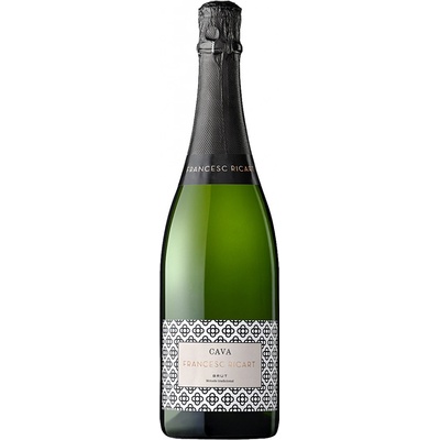 Francesc Ricart Cava Brut biele 11,5% 0,75 l (čistá fľaša)