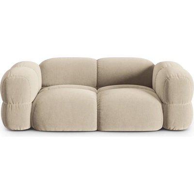 Cosmopolitan Design Бежов кадифен диван 210 cm Loretto - Cosmopolitan Design (COS_3S_120_F1_LORETTO1)