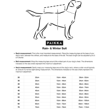 PAIKKA Зимен костюм за куче PAIKKA Winter Suit 49 x 38 x 2 cm (1046039)