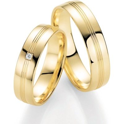 SP-10230 Snubní prsteny s diamantem
