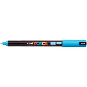 uni Декоративен маркер, 0, 7 мм, UNI "Posca PC-1MR", светлосин 289785000 (289785000)