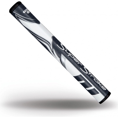 SuperStroke Zenergy Tour 2.0 putter grip, šedo/bílý