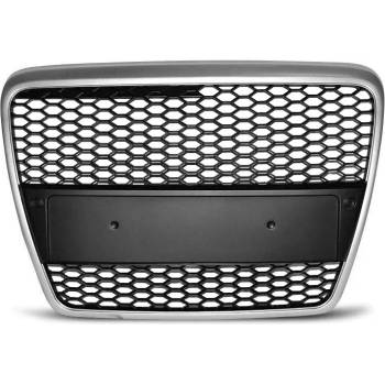 Image 1 of Решетка без емблема Audi A6 4F (2004-2008) - silver рамка RS Look (GRAU38)