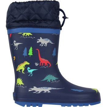 Image 1 of Gelert Cuff Welly Boot Kids - Dinosaurs