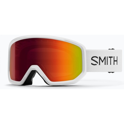 Скиорски очила Smith Transfer white/red sol-x mirror