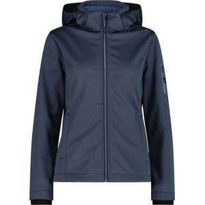 CMP Дамско софтшел яке CMP Women's Softshell Jacket Zip Hood Softshell jacket - Space Melange - размер 40 (EU) (103-2141-1914)