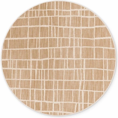 Ted Baker Кремав/в естествен цвят кръгъл килим за открито и закрито ø 200 cm Haringey Crouch - Ted Baker (106388-200)