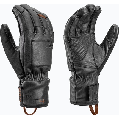 LEKI Мъжки скиорски ръкавици LEKI Montera Prime black/dark brown