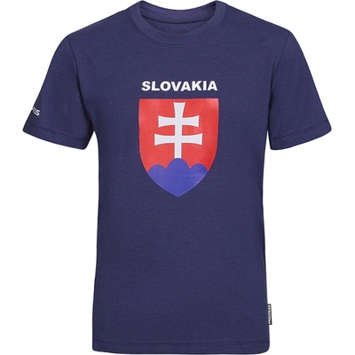 Progress Sk Tshirt Jr tmavo modrá
