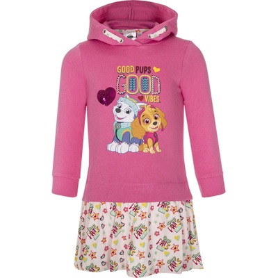 Paw Patrol Tlapková patrola Licencia dievčenské šaty Paw Patrol VH1327 ružová