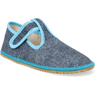 Beda Playful BFN Denim Turguoise s pevným opatkem
