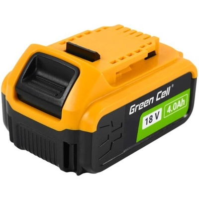 Baterie Green Cell PTDW18V4 Dewalt DCB180/DCB181/DCB182/DCB183/DCB184/DCB185/DCB187/DCB189/DCB200/DCB201/DCB203/DCB204/DCB205/DCB206 18V 4000mAh Li-ion - neoriginální