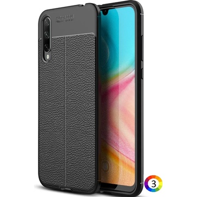 Huawei Honor 20 Lite Удароустойчив Litchi Skin Калъф и Протектор
