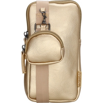 Beagles Ferro crossbody taška na mobil zlatá